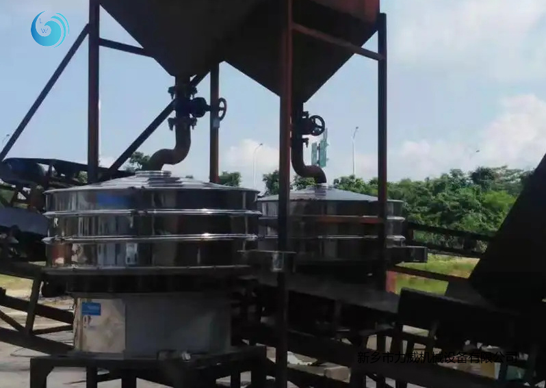 10吨膨润土细粉筛选好色先生官方版使用现场