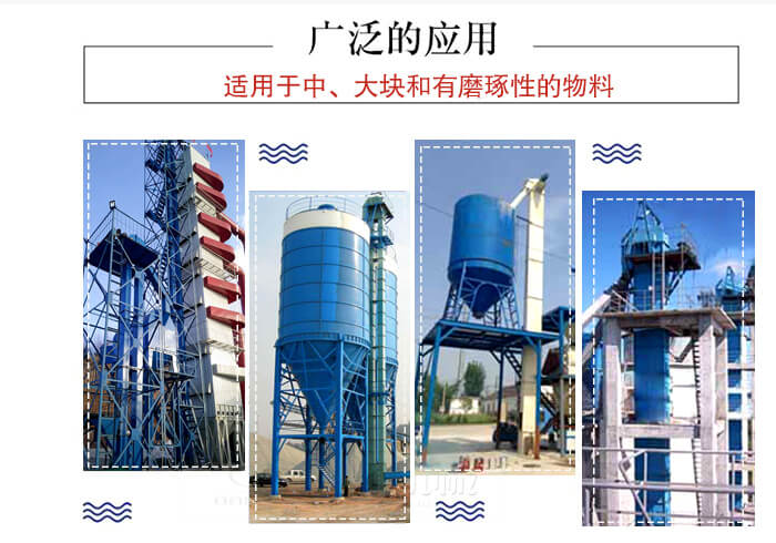 斗式提升机主要适用范围主要是化工，粮食，建筑材料较多。